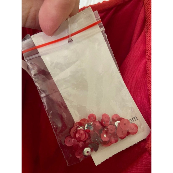 cache hot pink sequins long prom / evening dress womens size 2 - Picture 10 of 10